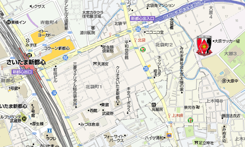 浦和レッズの練習場